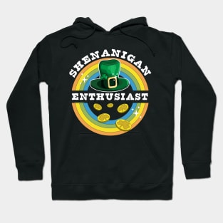 Shenanigan Enthusiast St Patrick's Day Funny Hoodie